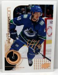 Elias Pettersson [Gold Script] Hockey Cards 2022 Upper Deck MVP 20th Anniversary Prices