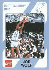 Joe Wolf #139 Basketball Cards 1989 Collegiate Collection North Carolina Prices