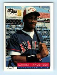 Garret Anderson Baseball Cards 1993 Fleer Excel Prices