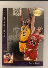 Eddie Jones #52 Basketball Cards 1995 SP Championship Prices