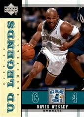 David Wesley #56 Basketball Cards 2003 Upper Deck Legends Prices