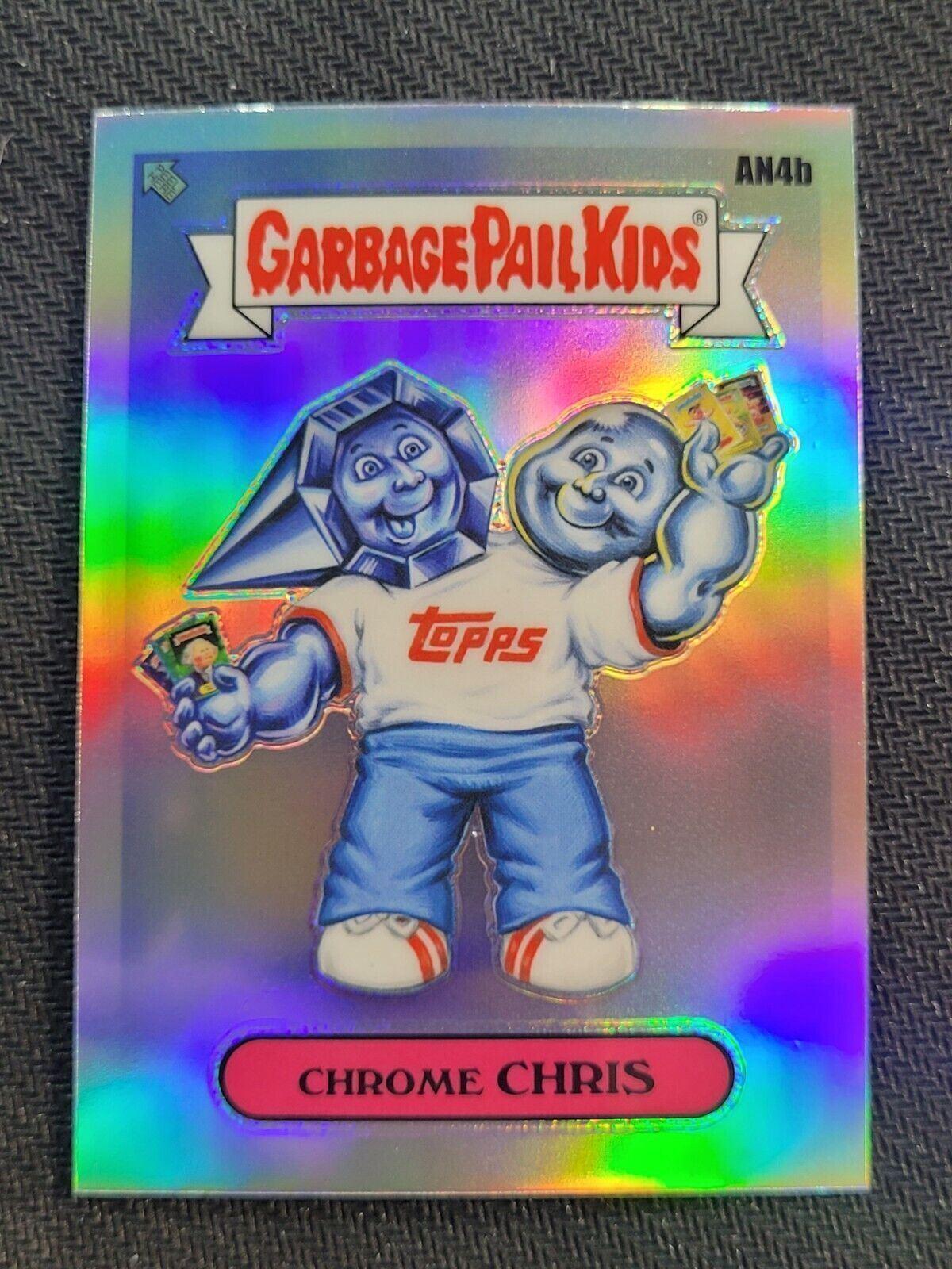 CHROME CHRIS [Refractor] AN4b Prices 2021 Garbage Pail Kids Chrome