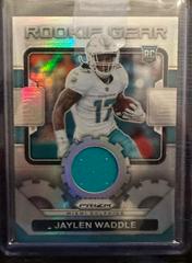 Jaylen Waddle #RG-8 Football Cards 2021 Panini Prizm Rookie Gear Prices