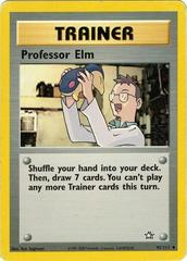 Professor Elm Pokemon Neo Genesis Prices