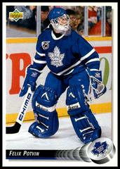 Felix Potvin #79 Hockey Cards 1992 Upper Deck Prices