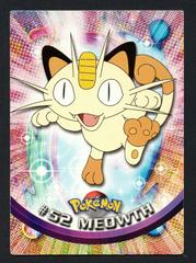 Meowth #52 Pokemon 1999 Topps TV Prices