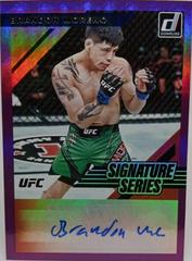 Brandon Moreno [Purple] #SS-BMR Ufc Cards 2022 Panini Donruss UFC Signature Series Prices