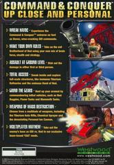 Back Cover | Command & Conquer: Renegade PC Games