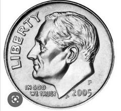 2005 P Coins Roosevelt Dime Prices