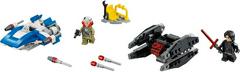 LEGO Set | A-Wing vs. TIE Silencer Microfighters LEGO Star Wars