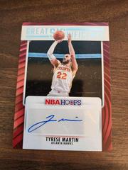 Tyrese Martin #GS-TYM Basketball Cards 2023 Panini Hoops Great SIGnificance Prices