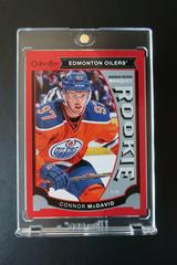 Connor McDavid [Red Border] #U11 Hockey Cards 2015 O-Pee-Chee Update Prices