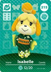 Isabelle #215 [Animal Crossing Series 3] Amiibo Cards Prices