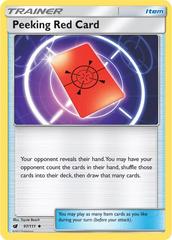 Peeking Red Card #97 Pokemon Crimson Invasion Prices