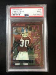 Terrell Davis [w/ Coating] Football Cards 1996 Topps Finest Prices