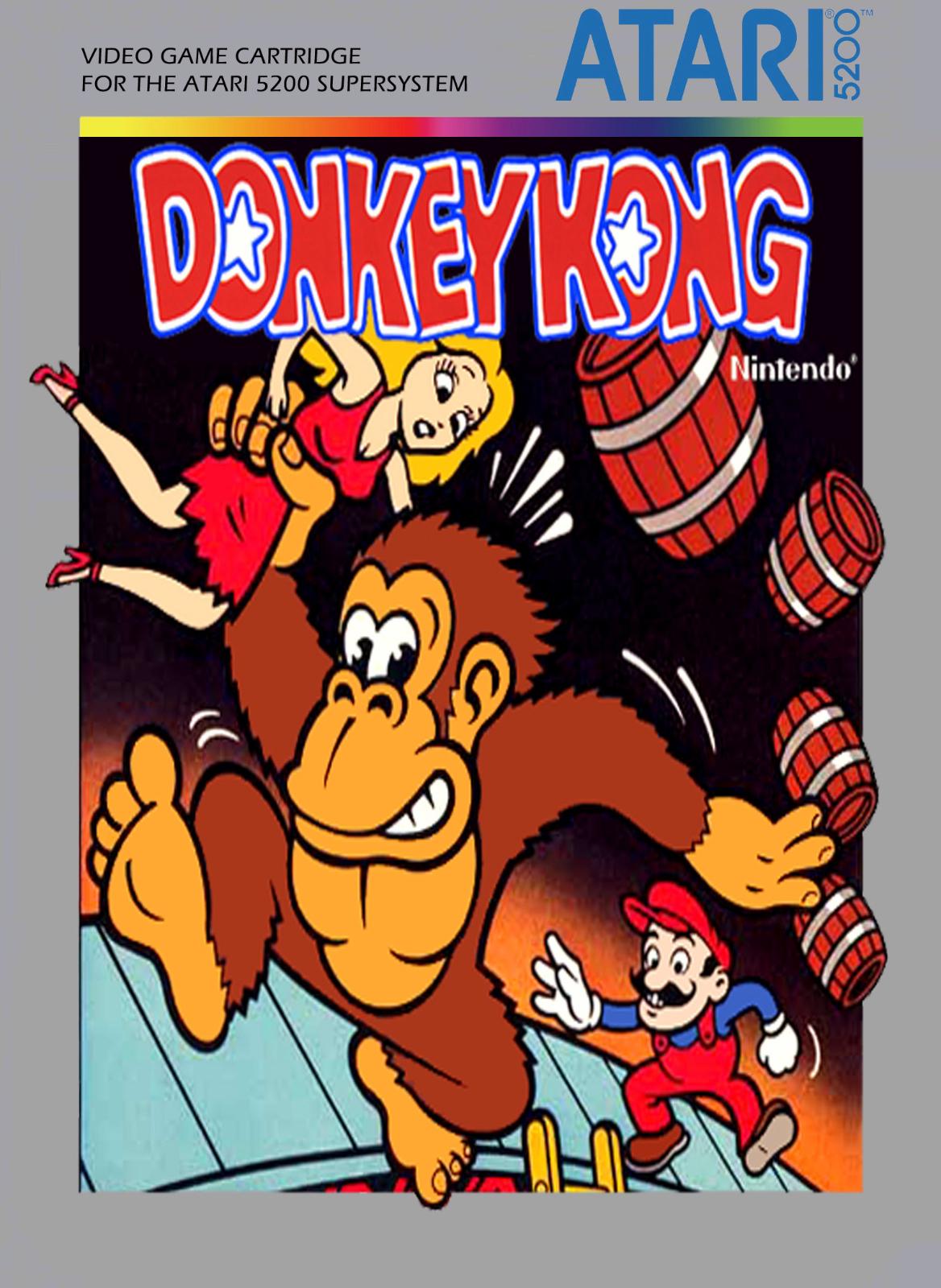 Donkey Kong [Homebrew] Atari 5200