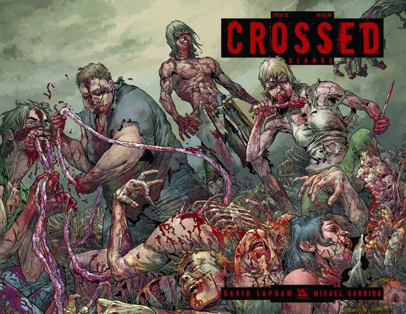 Crossed: Badlands [Wrap] #22 (2013) Comic Books Crossed Badlands