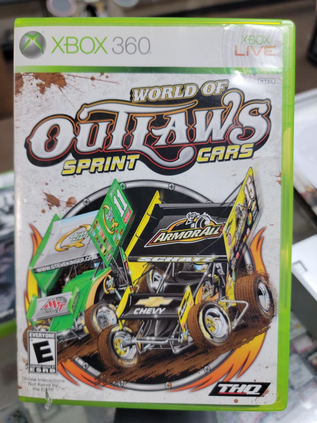 World of Outlaws: Sprint Cars | Item, Box, and Manual | Xbox 360