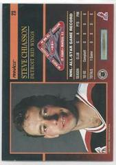 Back Of Card | Steve Ciasson Hockey Cards 1993 Pinnacle All Stars