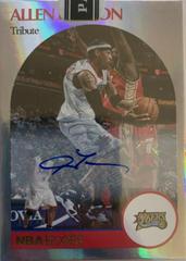 Allen Iverson [Tribute Premium Box Set Autographs] Basketball Cards 2020 Panini Hoops Prices