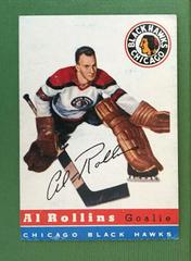 Al Rollins Hockey Cards 1954 Topps Prices
