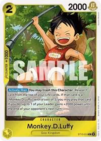 Monkey.D.Luffy ST13-014 One Piece Ultra Deck: The Three Brothers