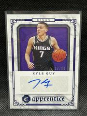Kyle Guy [Blue] #APR-KGU Basketball Cards 2020 Panini Chronicles Apprentice Signatures Prices