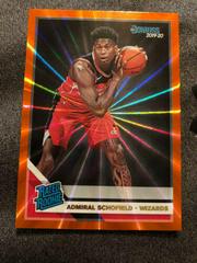 Admiral Schofield [Orange Laser] #239 Basketball Cards 2019 Panini Donruss Prices