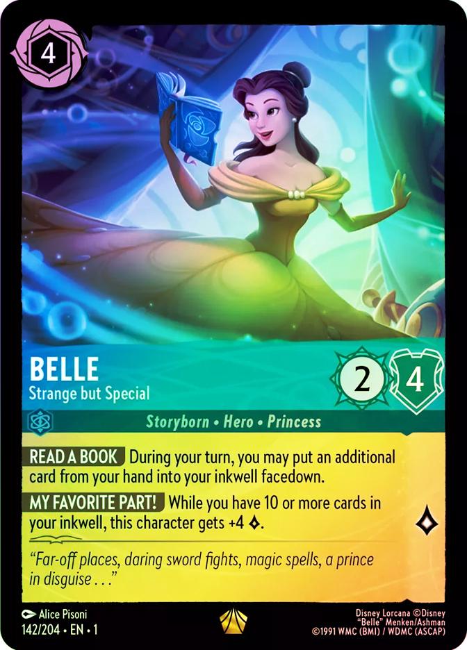 Belle - Strange but Special [Foil] #142 Lorcana First Chapter