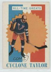 Cyclone Taylor Hockey Cards 1960 Topps Prices