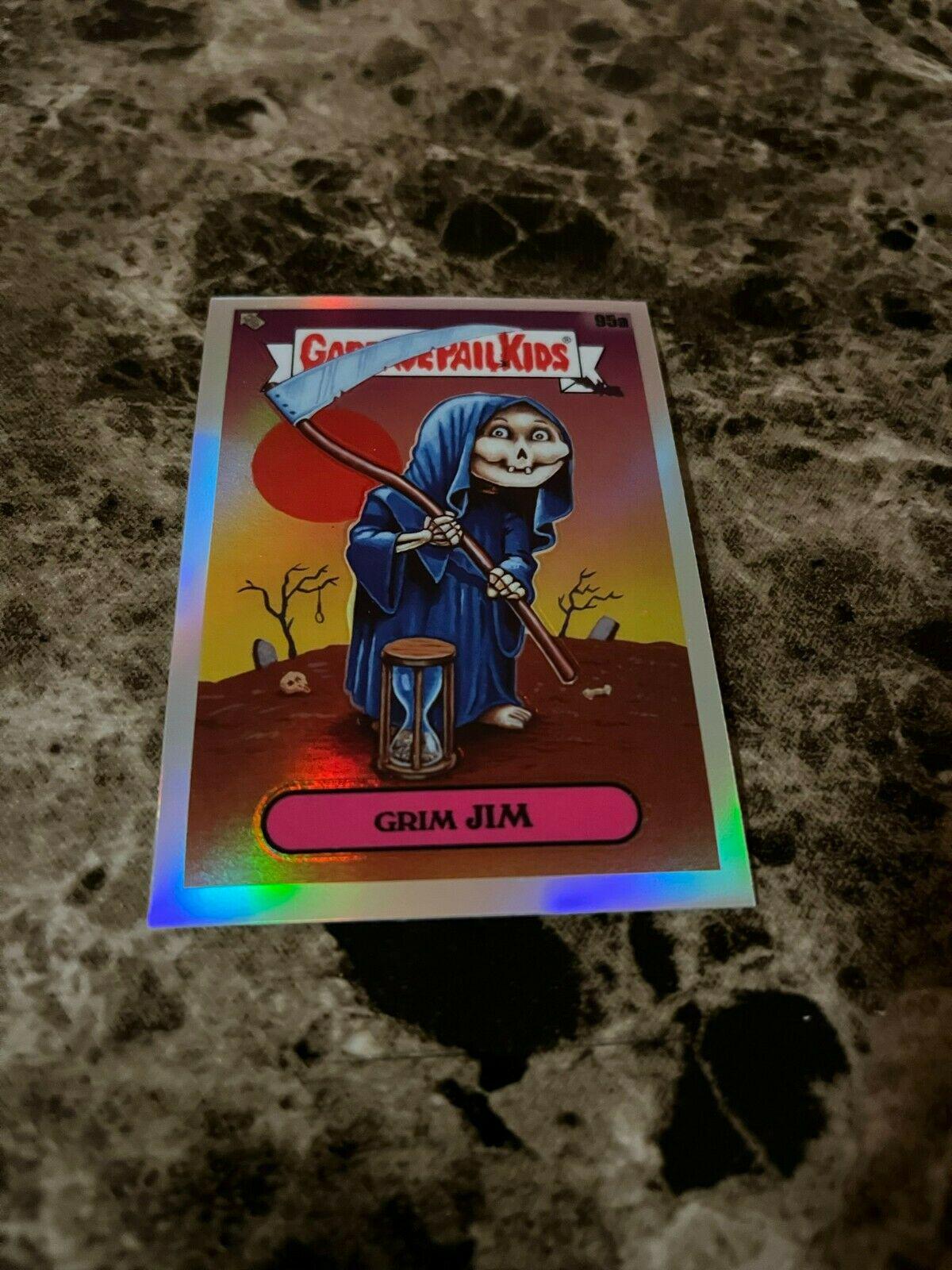 Grim JIM #95a 2020 Garbage Pail Kids Chrome