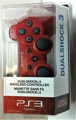 Front Of Box - 2009 Packaging | Dualshock 3 Controller Red Playstation 3