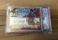 Trae Young Basketball Cards 2019 Panini Donruss Optic Fast Break Signatures Prices