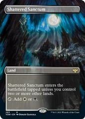 Shattered Sanctum [Borderless] Magic Innistrad: Crimson Vow Prices