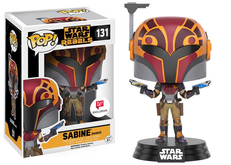 Sabine Masked [Walgreens] #131 Funko POP Star Wars