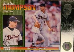 Justin Thompson #93 Baseball Cards 1999 Pacific Omega Prices