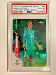 Manuel Neuer [Green Refractor] #68 Soccer Cards 2019 Topps Chrome UEFA Champions League Prices