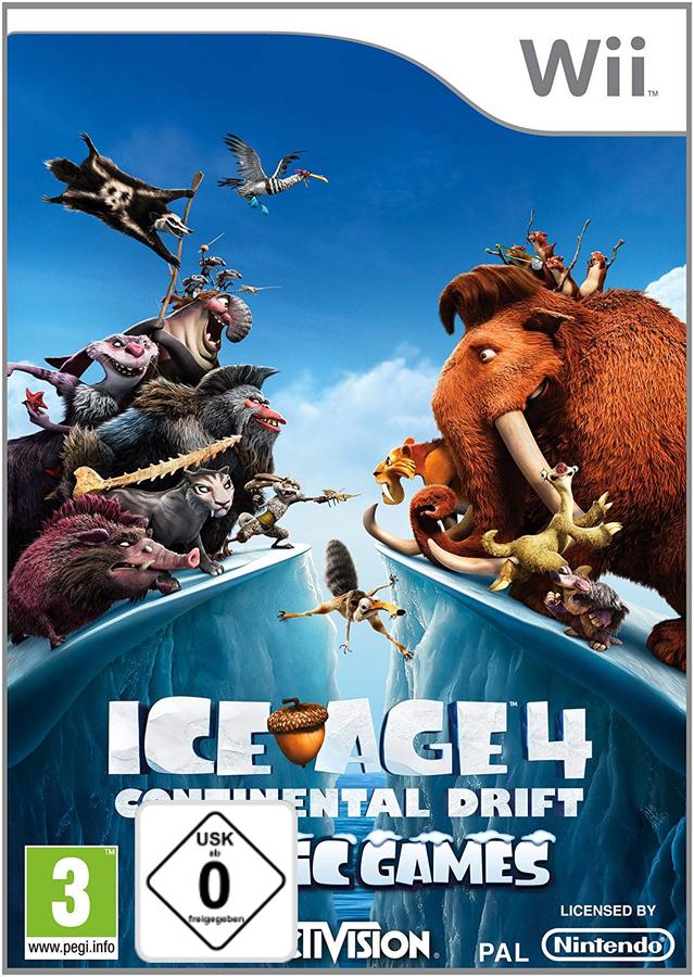 Ice Age 4: Continental Drift PAL Wii