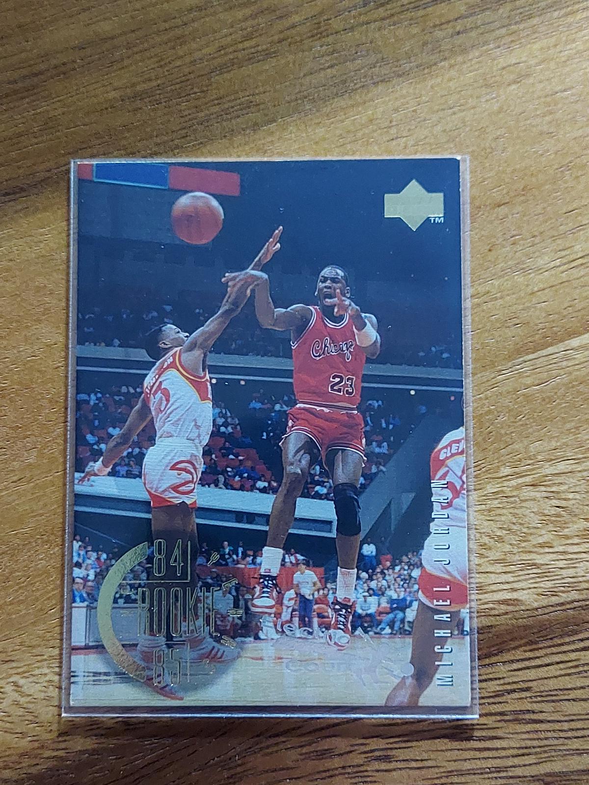 Michael Jordan Electric Court Gold Ungraded 1995 Upper Deck