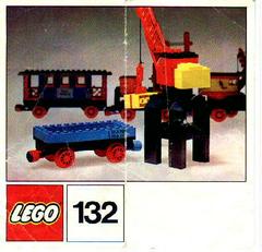 LEGO Set | Port Crane and Flat Waggon LEGO Train