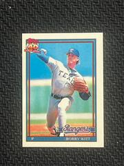 Bobby Witt #27 Baseball Cards 1991 Topps Micro Prices