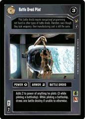 Battle Droid Pilot [Limited] Star Wars CCG Theed Palace Prices