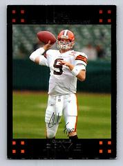 Charlie Frye #3 Football Cards 2007 Topps Team Set Prices