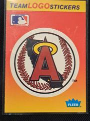 Angels Baseball Cards 1991 Fleer Team Logo Stickers Top 10 Prices