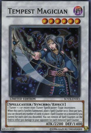 Tempest Magician SOVR-ENSE1 YuGiOh Stardust Overdrive