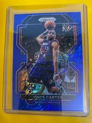 Vince Carter [Blue Shimmer] Basketball Cards 2021 Panini Prizm Prices