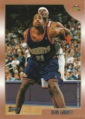 Dean Garrett Basketball Cards 1998 Topps Prices