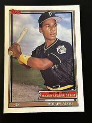 Moises Alou #5 Baseball Cards 1991 Topps '90 M.L. Debut Prices