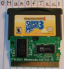 Cartridge And Motherboard  | Super Mario Advance 4: Super Mario Bros. 3 GameBoy Advance