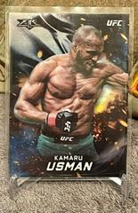 Kamaru Usman #UFCF-KU Ufc Cards 2019 Topps UFC Chrome Fire Prices